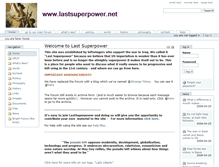 Tablet Screenshot of lastsuperpower.net